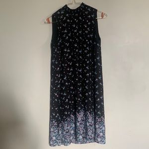 Floral shift dress